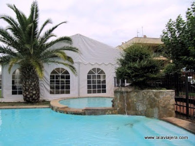 Carpa para eventos y celebraciones en Villa Lucía Carpa Catering Abadia Villa Lucia, Laguardia