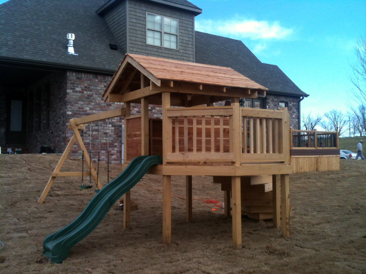Natural State Treehouses Inc. Enderle Family Playhouse