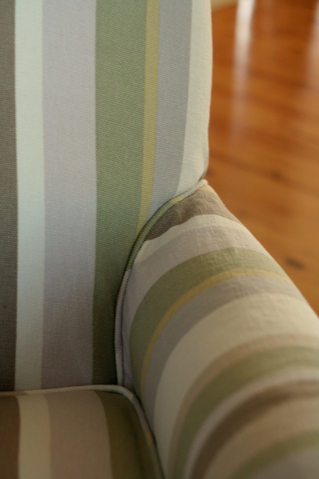 Custom Slipcovers by Shelley Upholstered Rocking chair