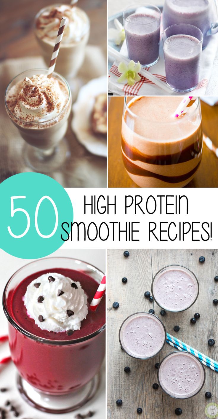 50 High Protein Smoothie Recipes