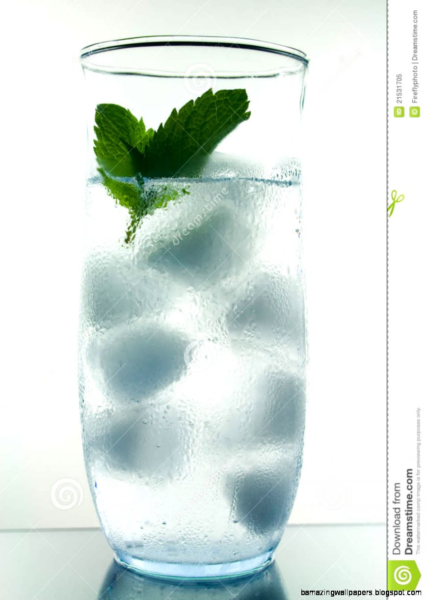 Refreshing Glass Of Ice Water Royalty Free Stock Photo Image Refreshing Glass Of Ice Water Royalty Free Stock Photo Image