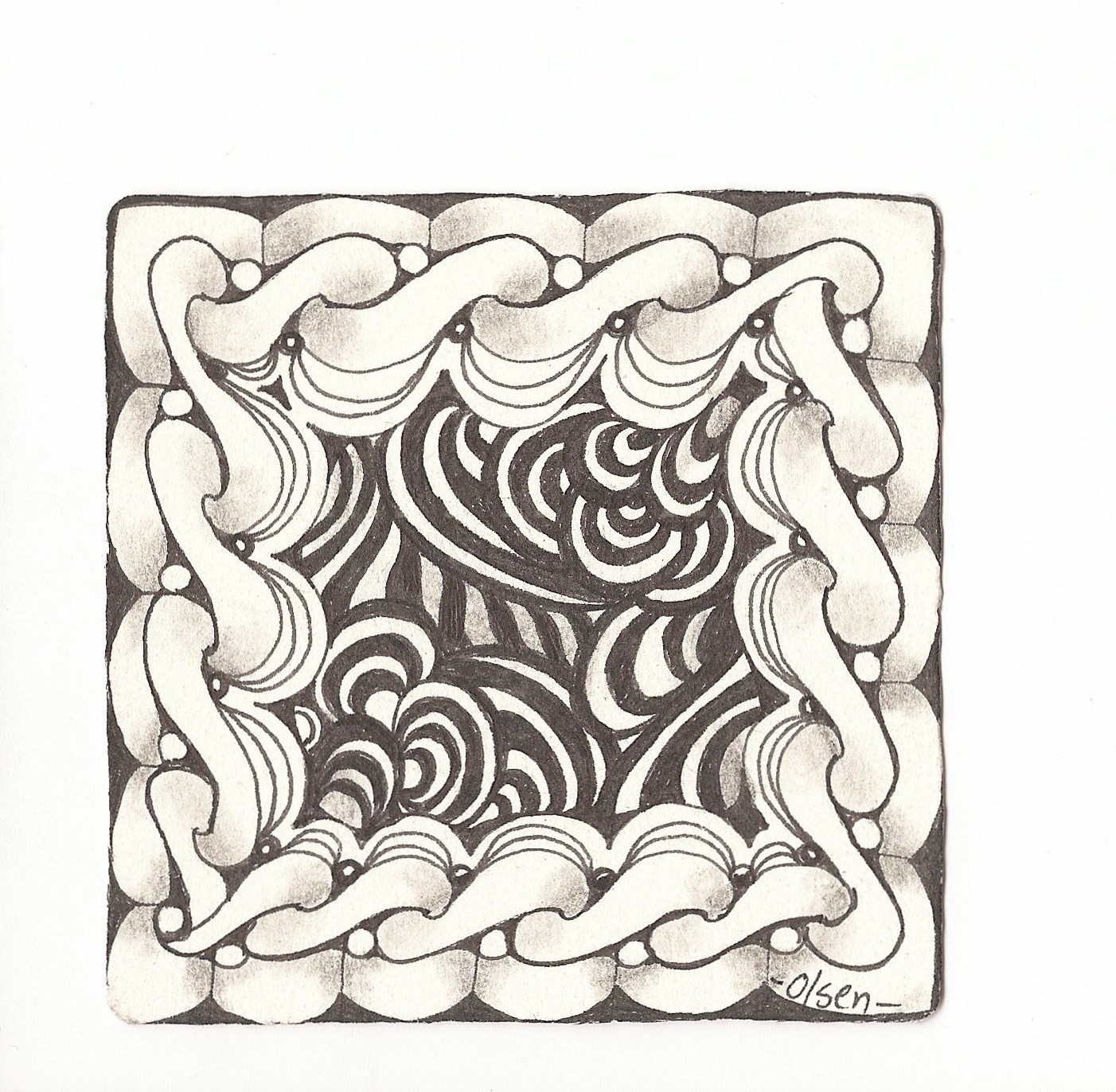SuZen Art Zentangle Tiles