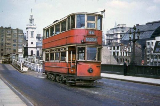 London Trams c.1950s ~ vintage everyday