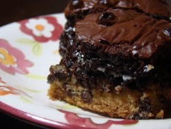 The Ultimate Fudge Brownie Chocolate Chip Oreo Cookie Bars
