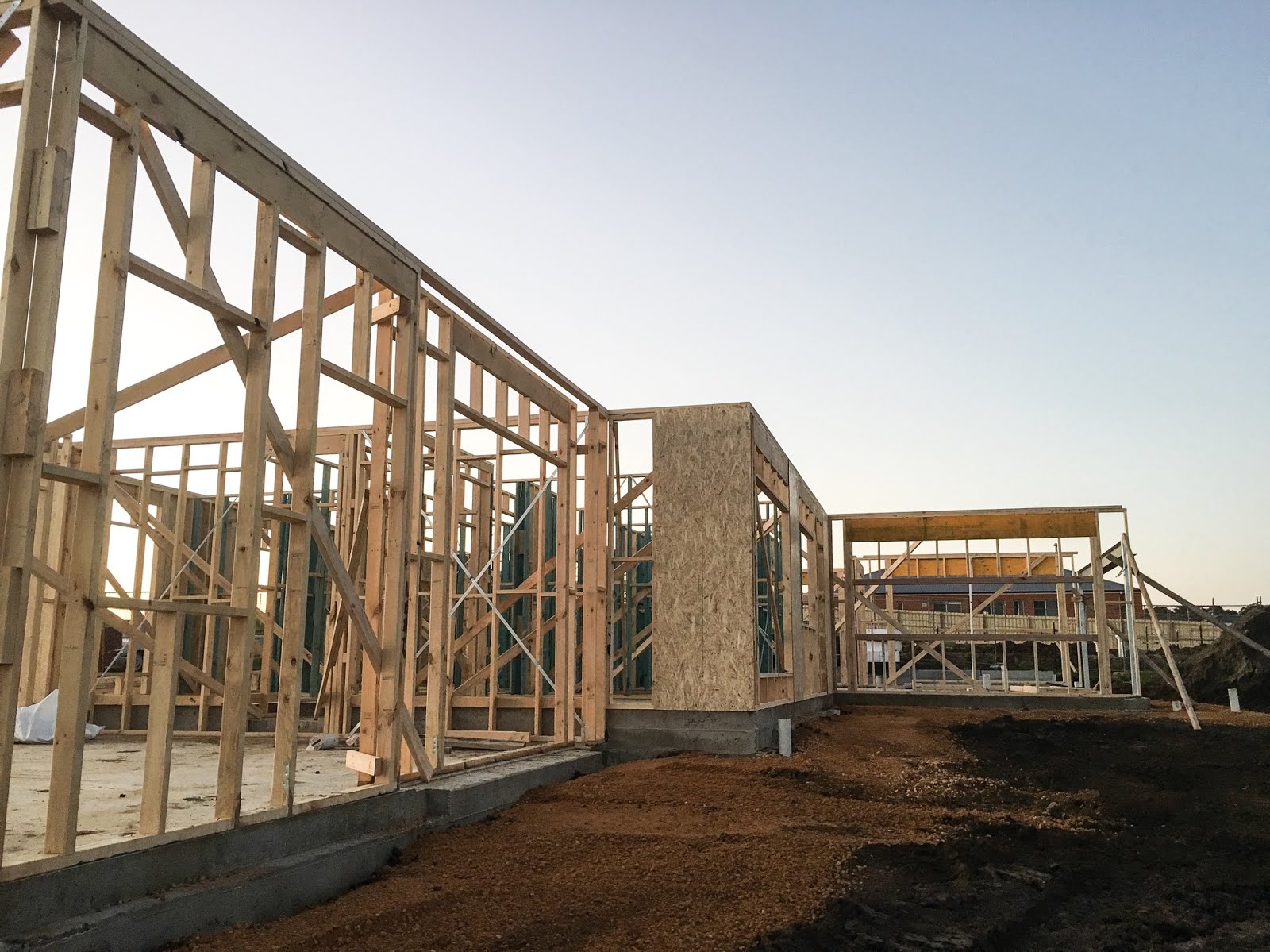 YourBuilds Our House Build Framing Plywood Bracing