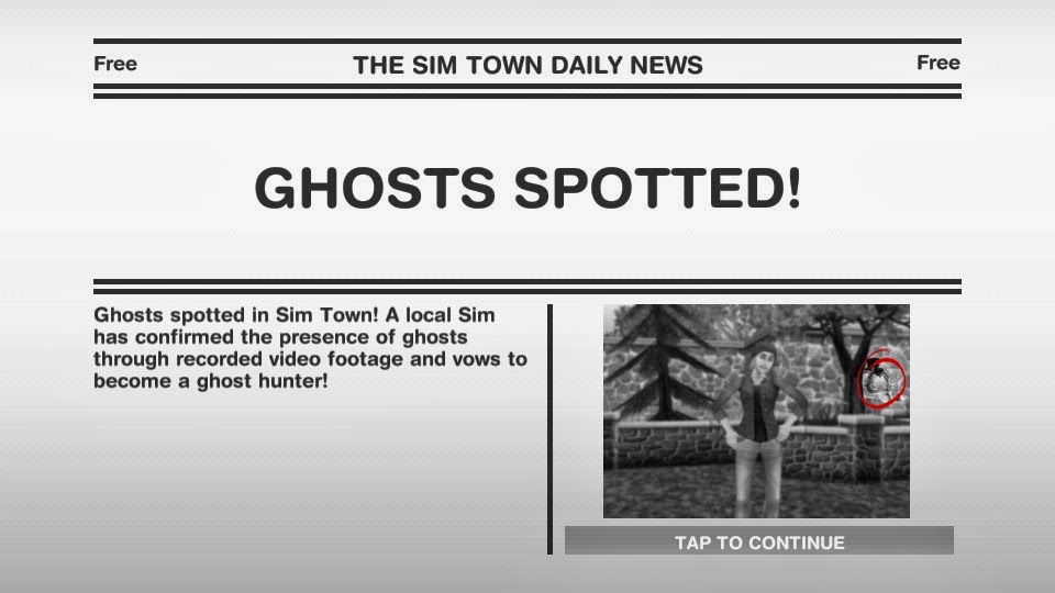Sims Freeplay Quests and Tips Quest Ghost Hunters