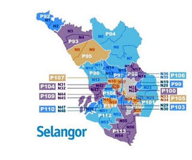 KEPUTUSAN PILIHANRAYA KE 12 DUN SELANGOR 2008