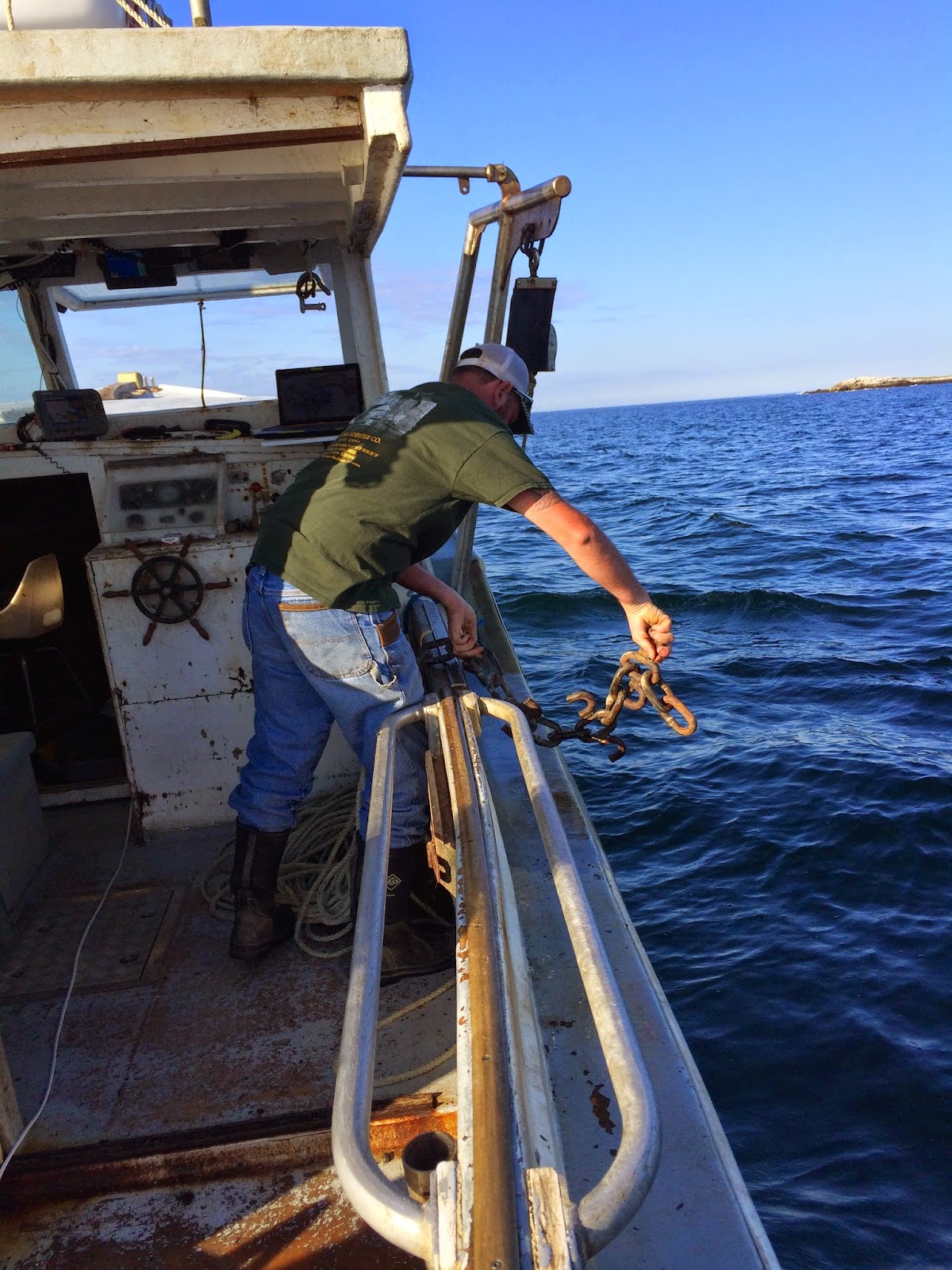 NH Marine Debris We just pulled off the first EVER underwater lost