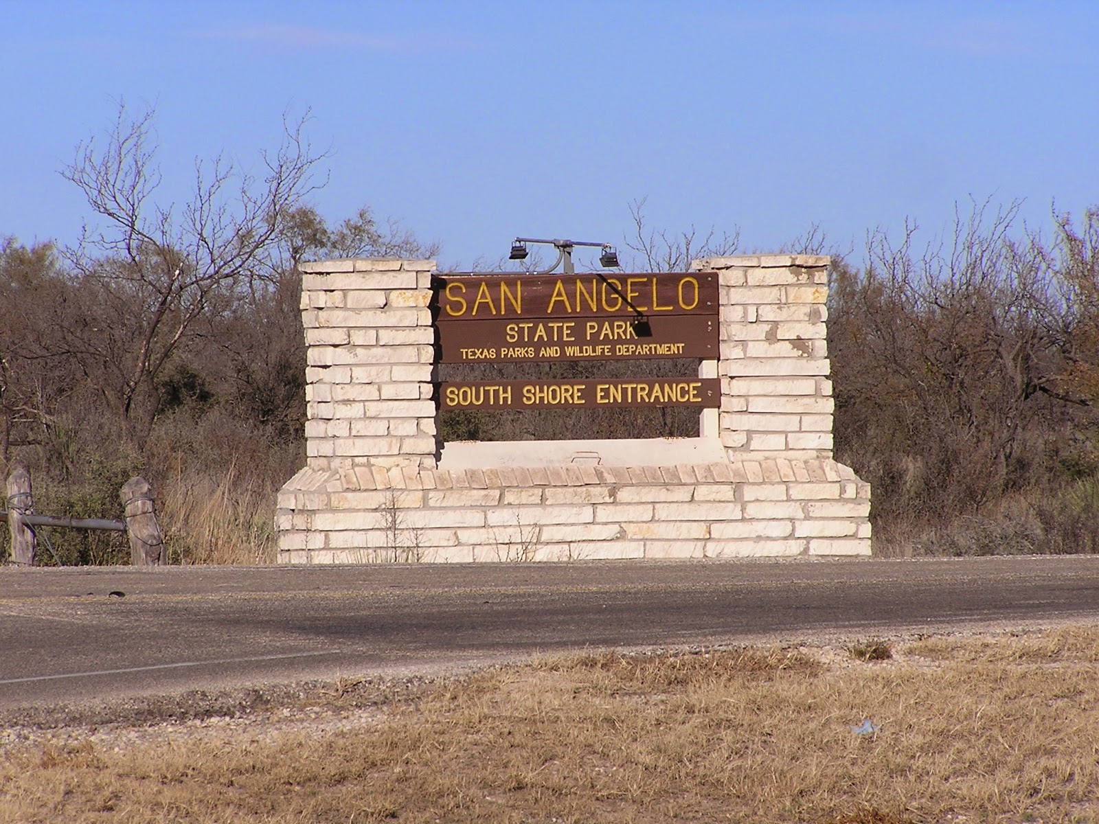 Texas Gypsies San Angelo TX San Angelo State Park at OC Fisher Lake