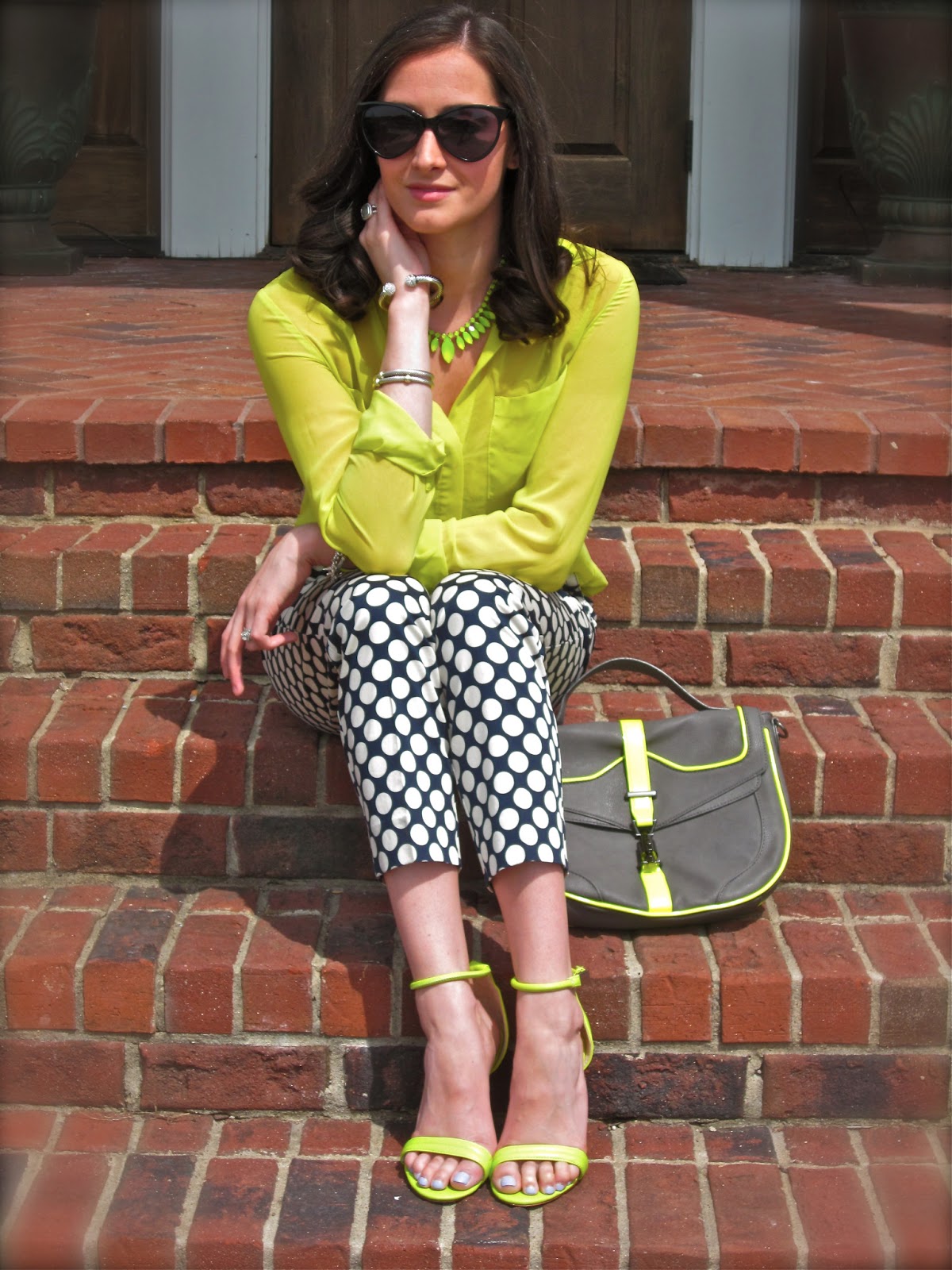 Wake Up Your Wardrobe what i wore neon j.crew + five things you may