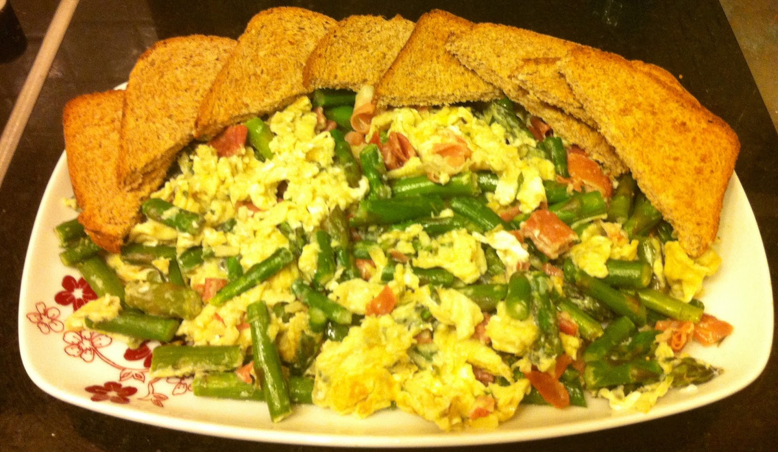 Don Victor's Homemade Spanish Cuisine 45 ASPARAGUS IN SCRAMBLED EGGS