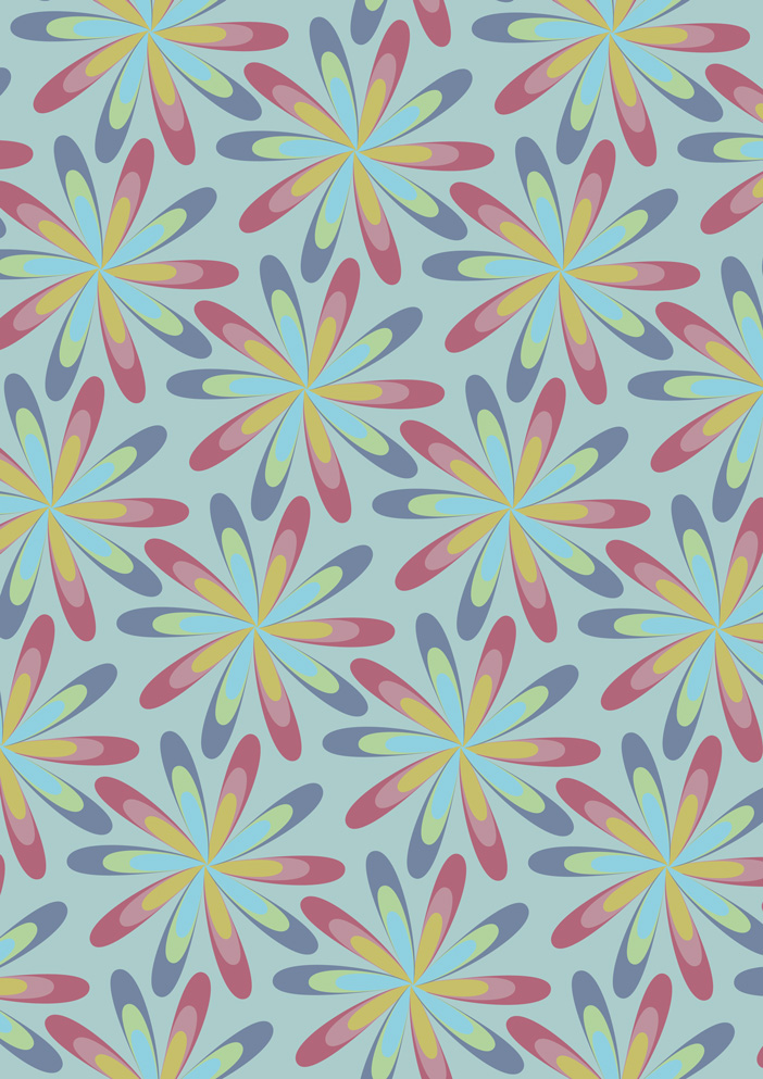 This is a designer.: 60s and 70s Patterns.