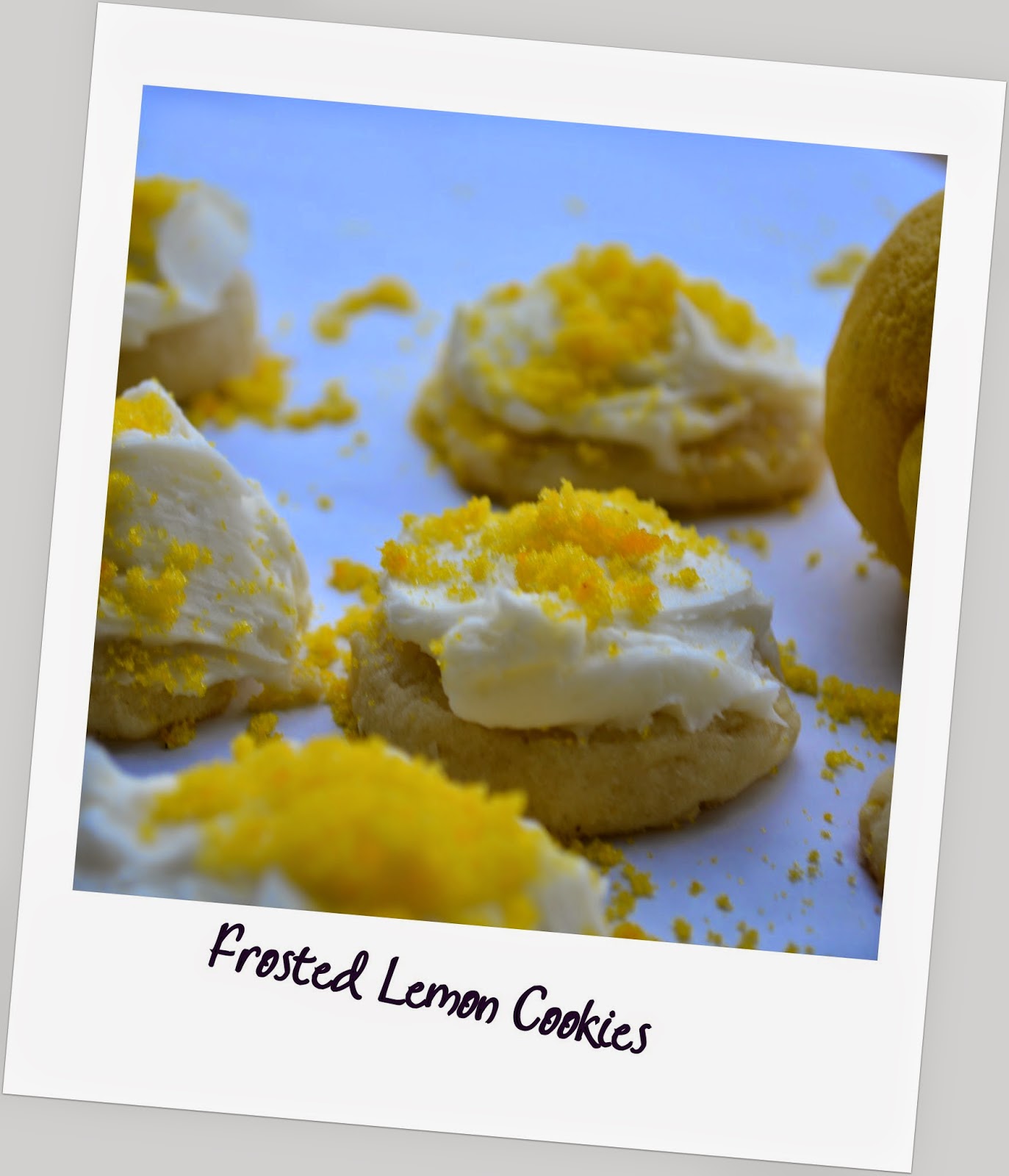 Big Rigs 'n Lil' Cookies Frosted Lemon Cookies