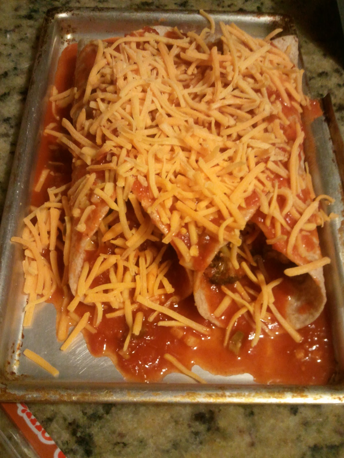 HCF Soy Chorizo and Vegetables stuff Enchiladas