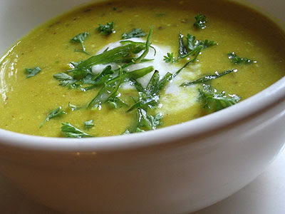 Chickpea, Chili and Coriander Soup