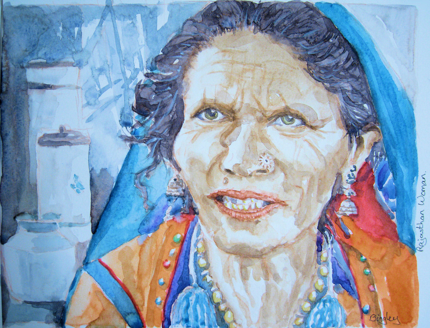 Frank S Art Revival Rajasthani Woman