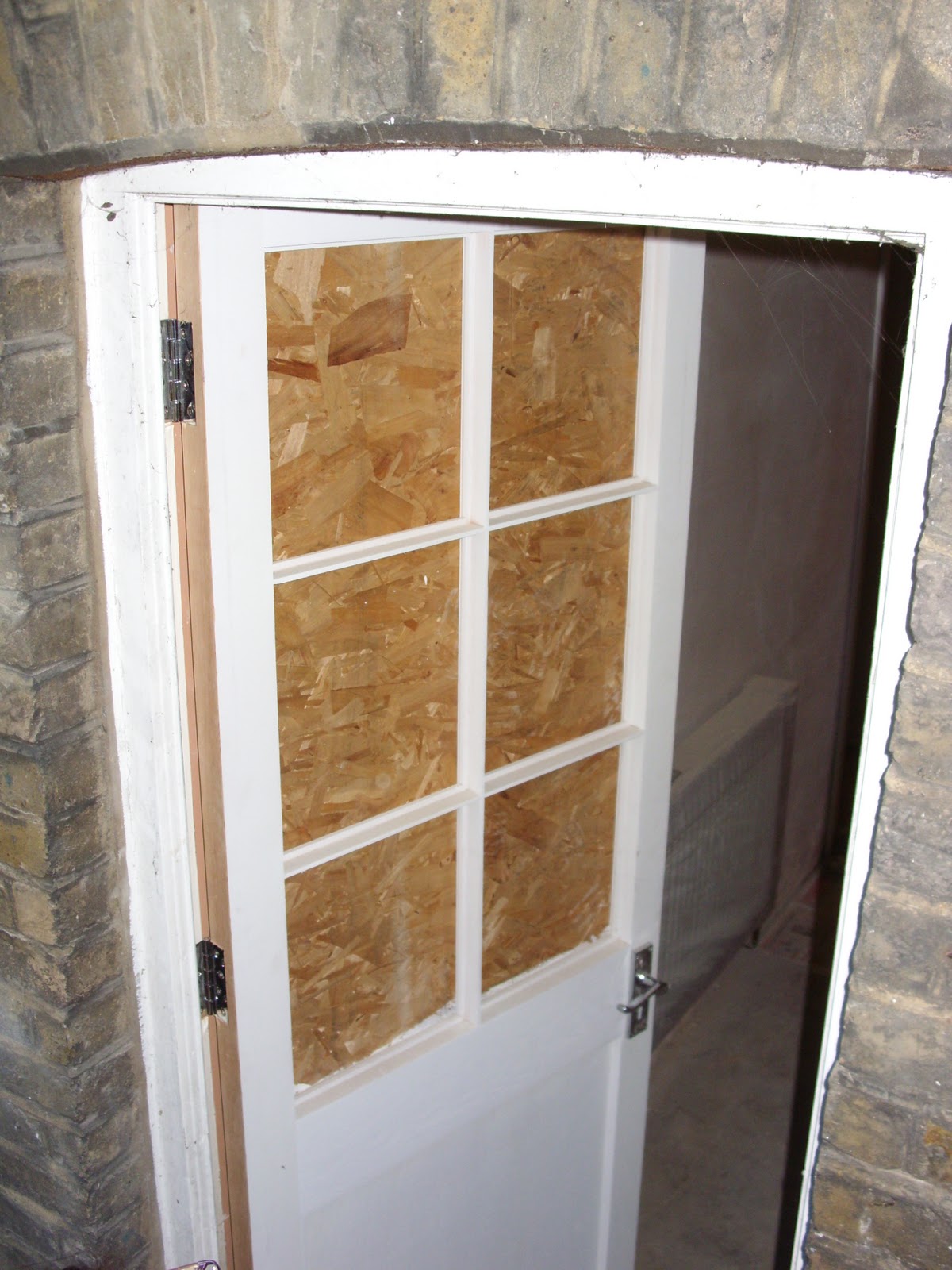 Newmans' Grand Designs New French doors and back door