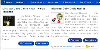 Membuat Postingan Dua Kolom di Homepage Membuat Postingan Dua Kolom di Homepage