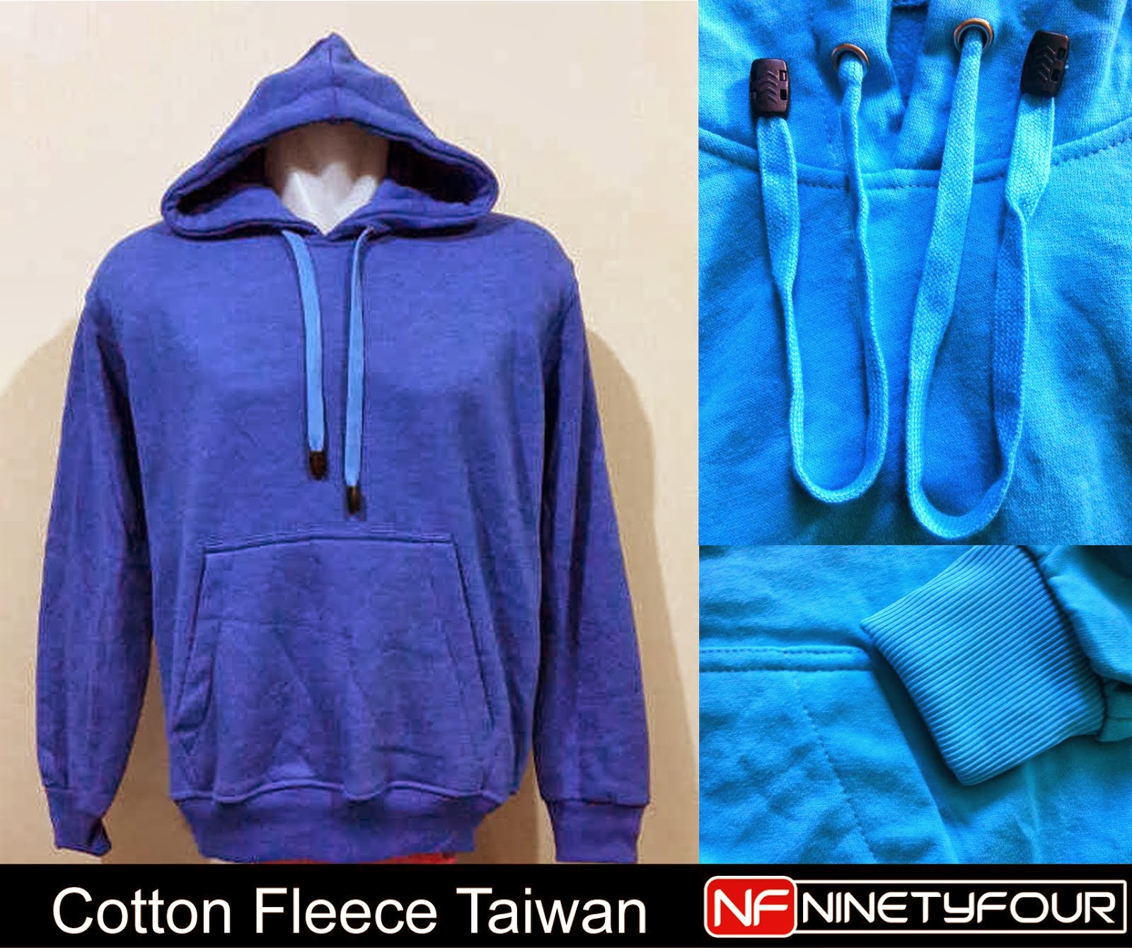 Hoodie Cotton Fleece Taiwan 110rb