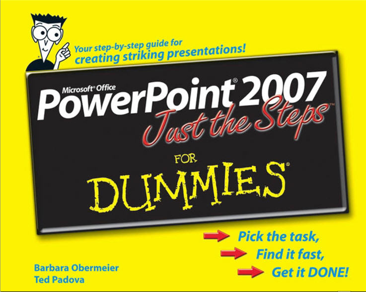 book download powerpoint 2007 just the steps for dummies powerpoint for dummies