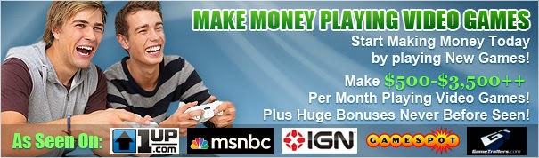 Get paid playing video games at home