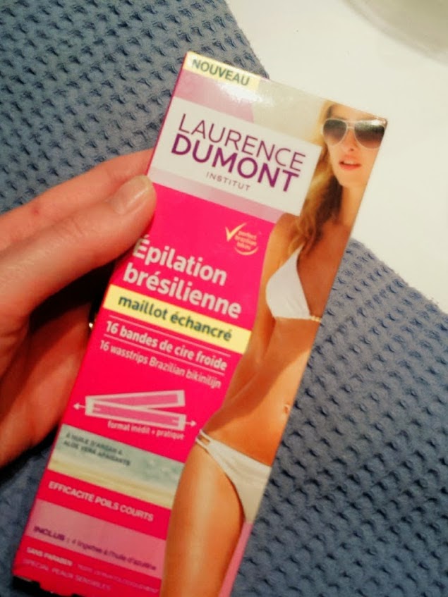 L'épilation du bikini grâce aux bandes de cire froide Laurence Dumont