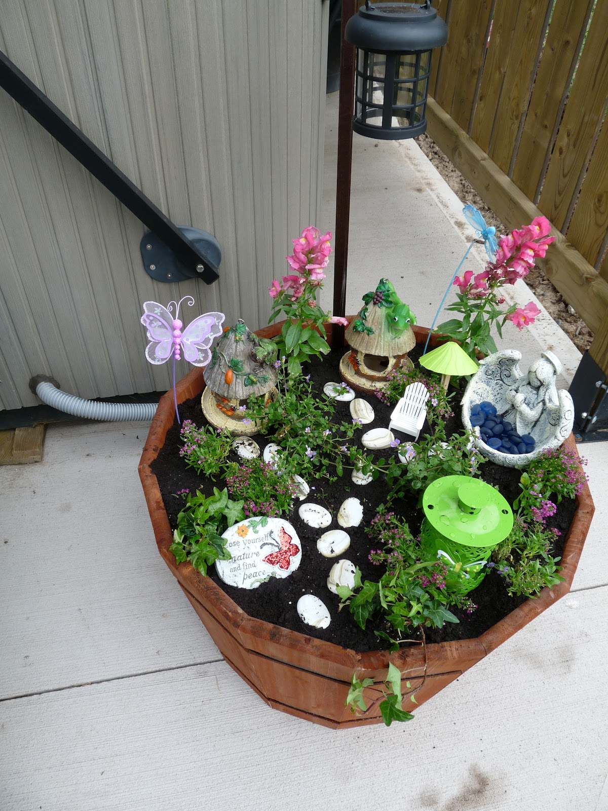 Idle Scribbles of a Niagara Mom: Fairy Garden