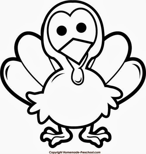 Best Thanksgiving Clipart Black And White