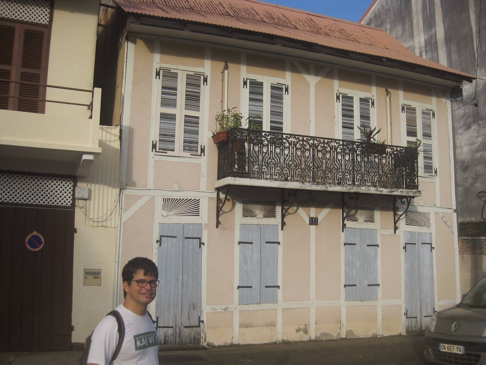 Teaching in French Guiana Cayenne's creole architecture