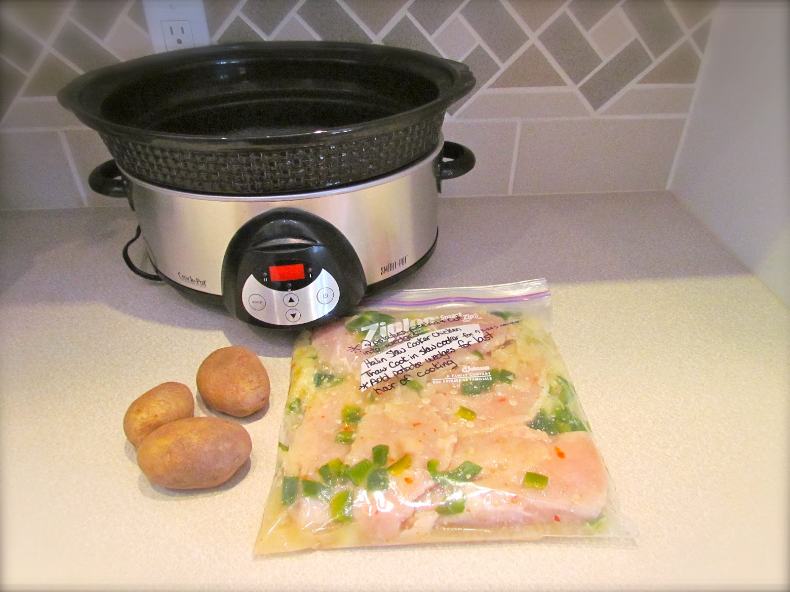 Cooking Illustrated Italian Slow Cooker Chicken, Freezer Meal