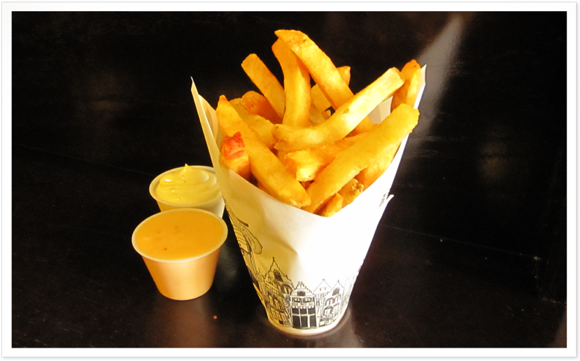 The Wright Wreport Pommes Frites. This Is How Fries Are Done.