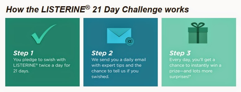 Listerine 21 day challenge