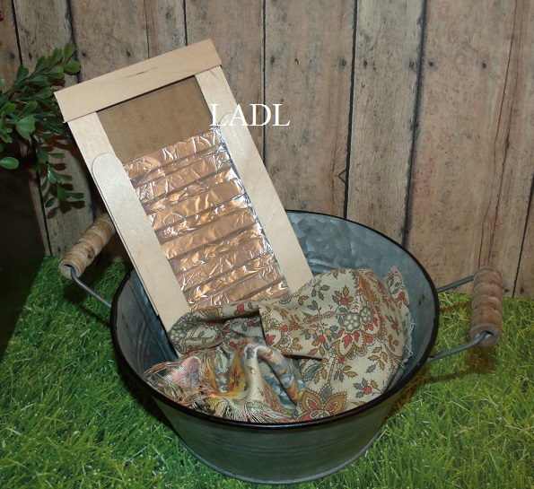 Living A Doll's Life How to Make Pioneer Washboard Week 2