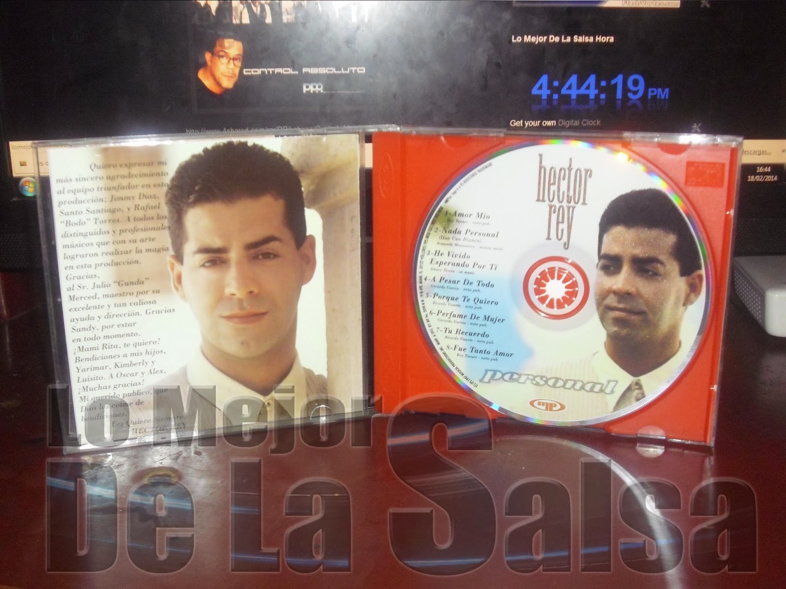 Lo Mejor de La salsa Hector Rey Personal 1997