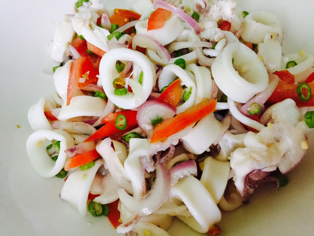 isteri ibu cikgu resepi kerabu sotong simple