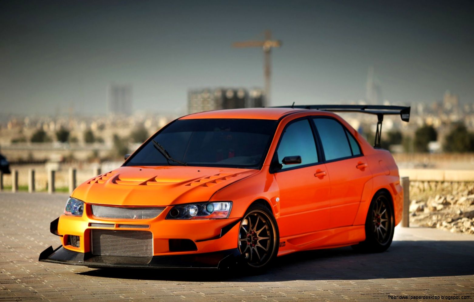 Orange Mitsubishi Lancer Evolution Ix Evo Tuning Photo Hd Orange Mitsubishi Lancer Evolution Ix Evo Tuning Photo Hd