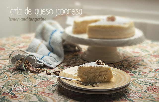 Tarta de queso japonesa