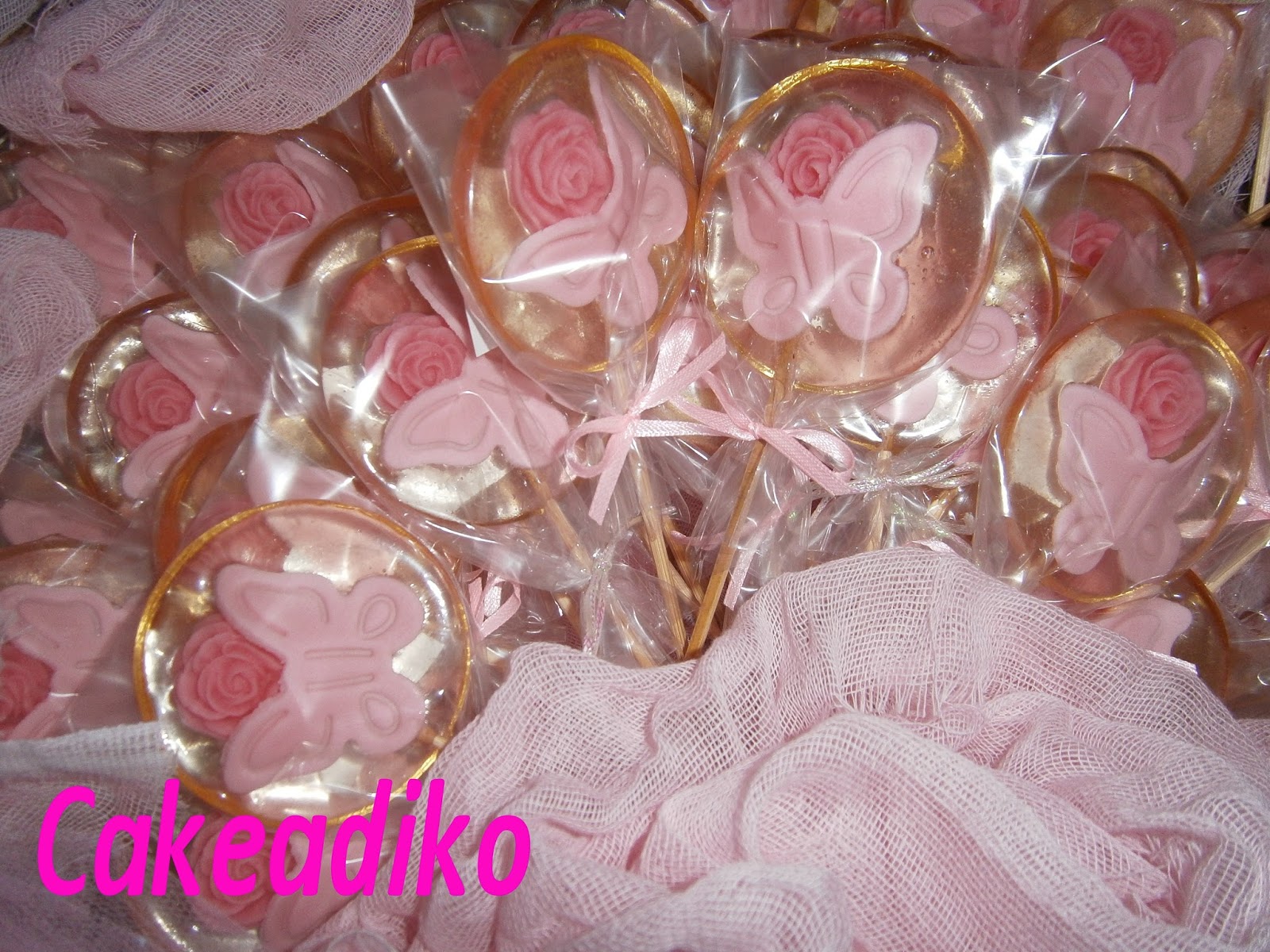 To Cakeάδικο Butterfly Lollipops
