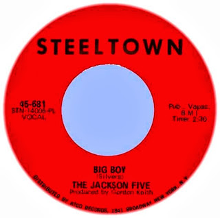 LP - Big Boy - The Jackson Five - Prod. - Gordon Keith 2º Rótulo - Steeltown - Vermelho