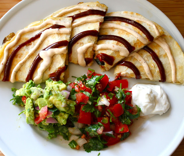 SmartBottom Enterprises Roasted Vegetable Quesadillas