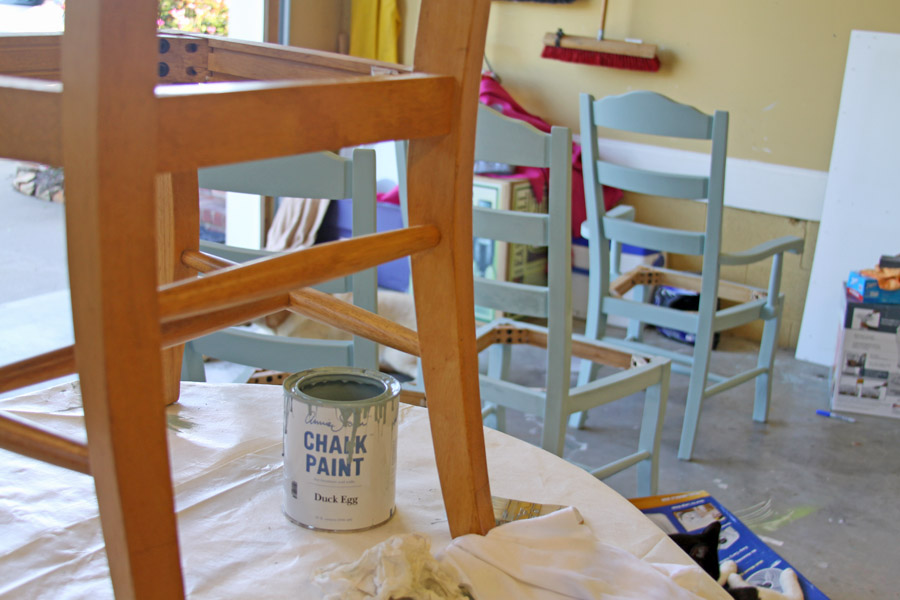 Crafty Southern Mama "New" Kitchen Chairs...Annie Sloan Chalk Paint