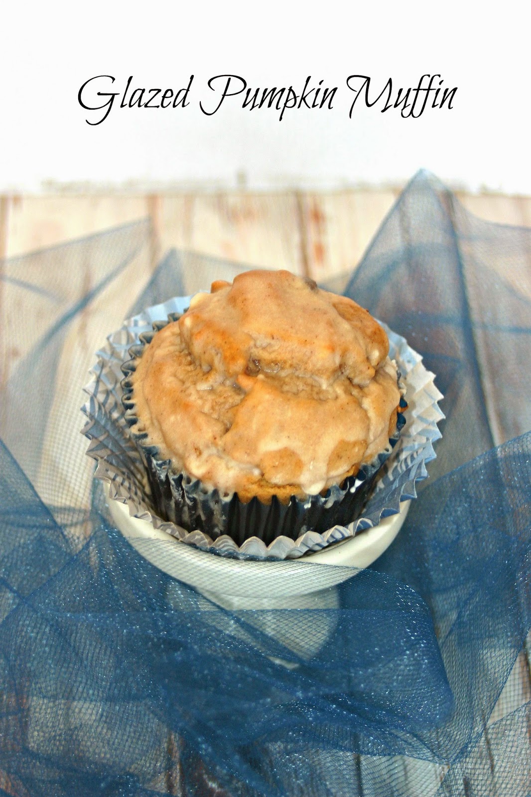 Crazy for Cookies and more Glazed Pumpkin Muffin