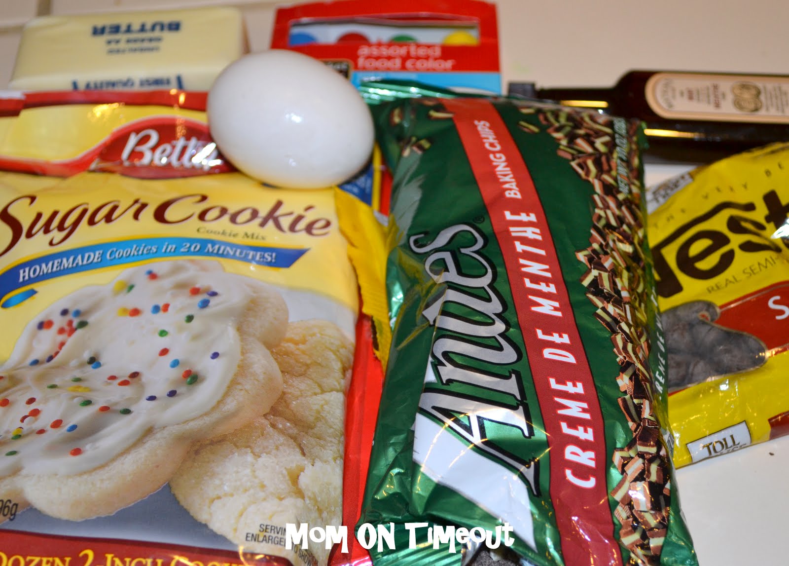 Mint Chocolate Chip Cookies Mom On Timeout