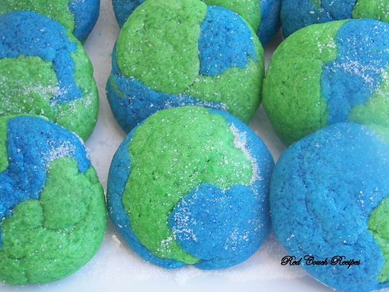 Red Couch Recipes Earth Day Cookies