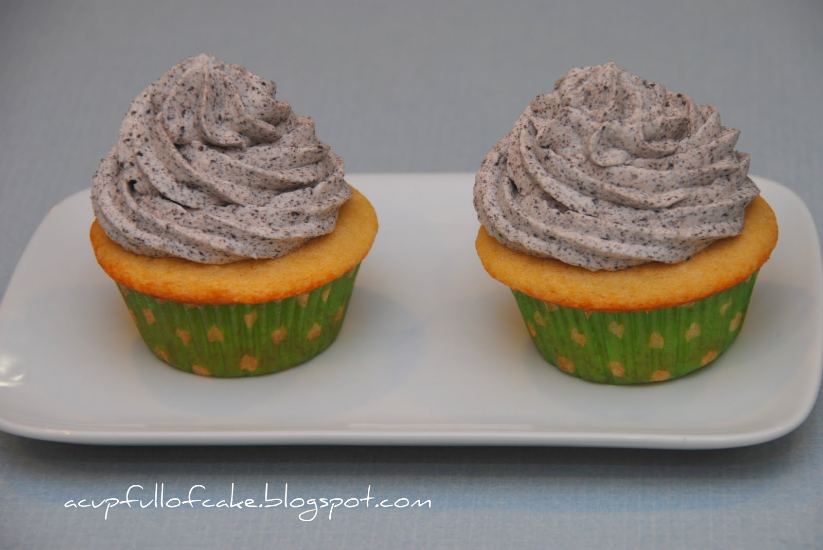 A Cup Full of Cake Just two Cupcakes. Literally