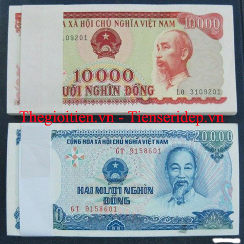 Tiền 10 000 cotton đỏ Tiền 10 000 cotton đỏ