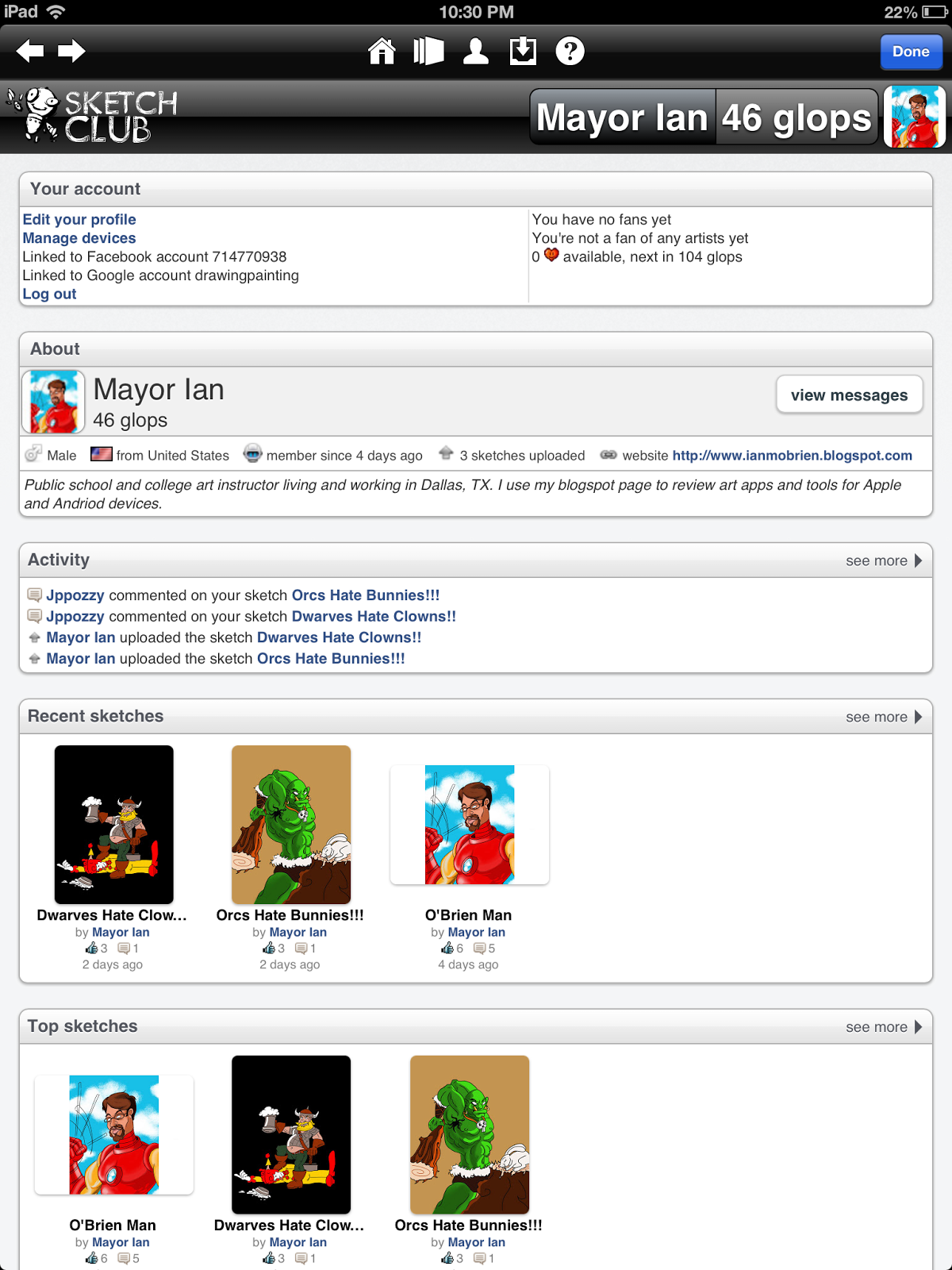 ArtTech Review Sketch Club Review for the iPad