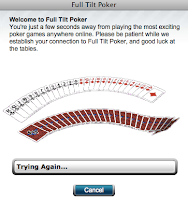 Full Tilt Poker down