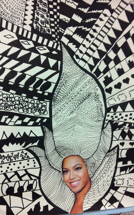 Art Using Lines And Shapes : Live art breathe ii