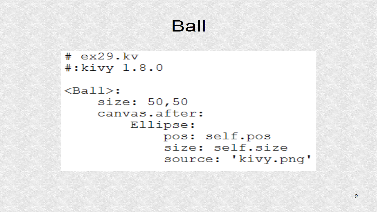 Mobile Programming in Python 29. Bouncing Balls
